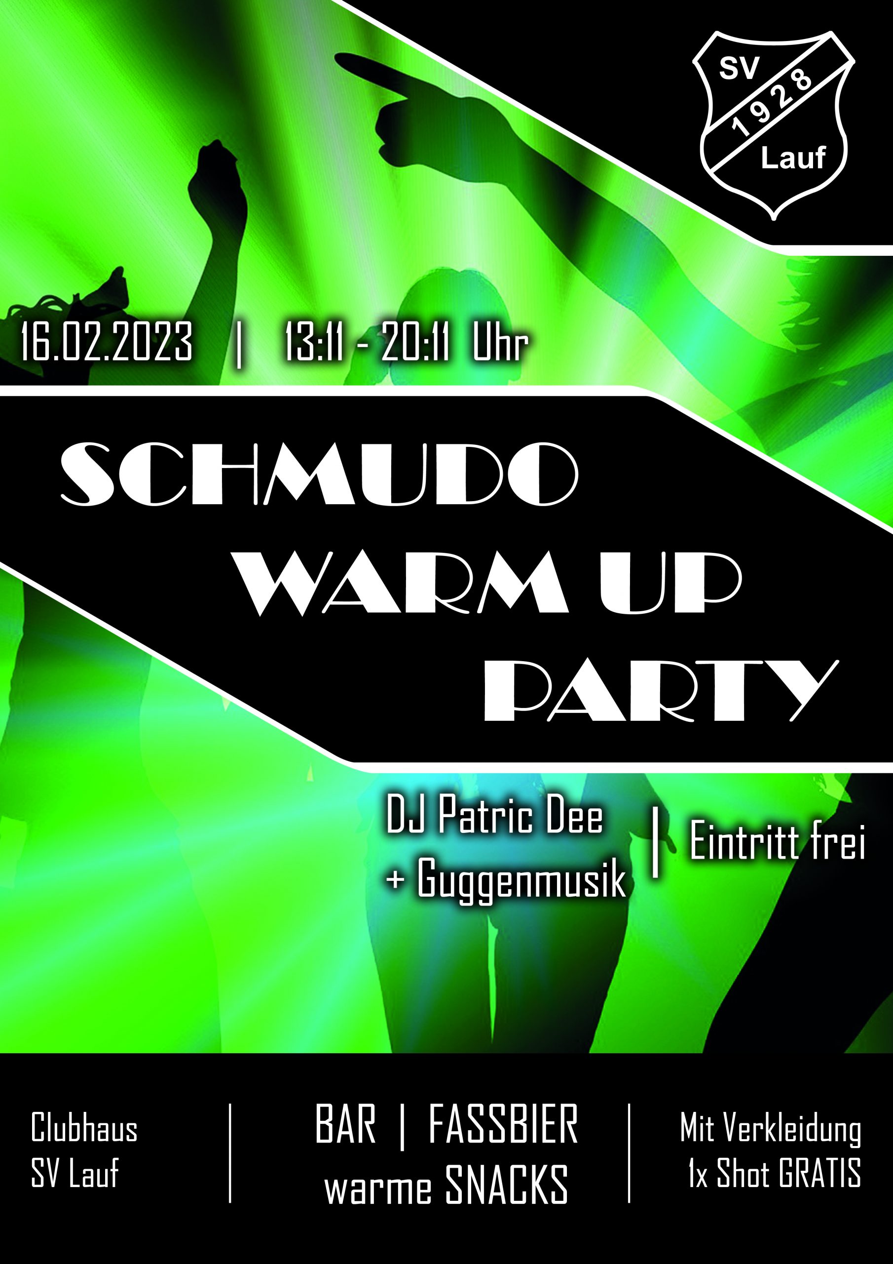 You are currently viewing Schmudo Warm-Up Party
