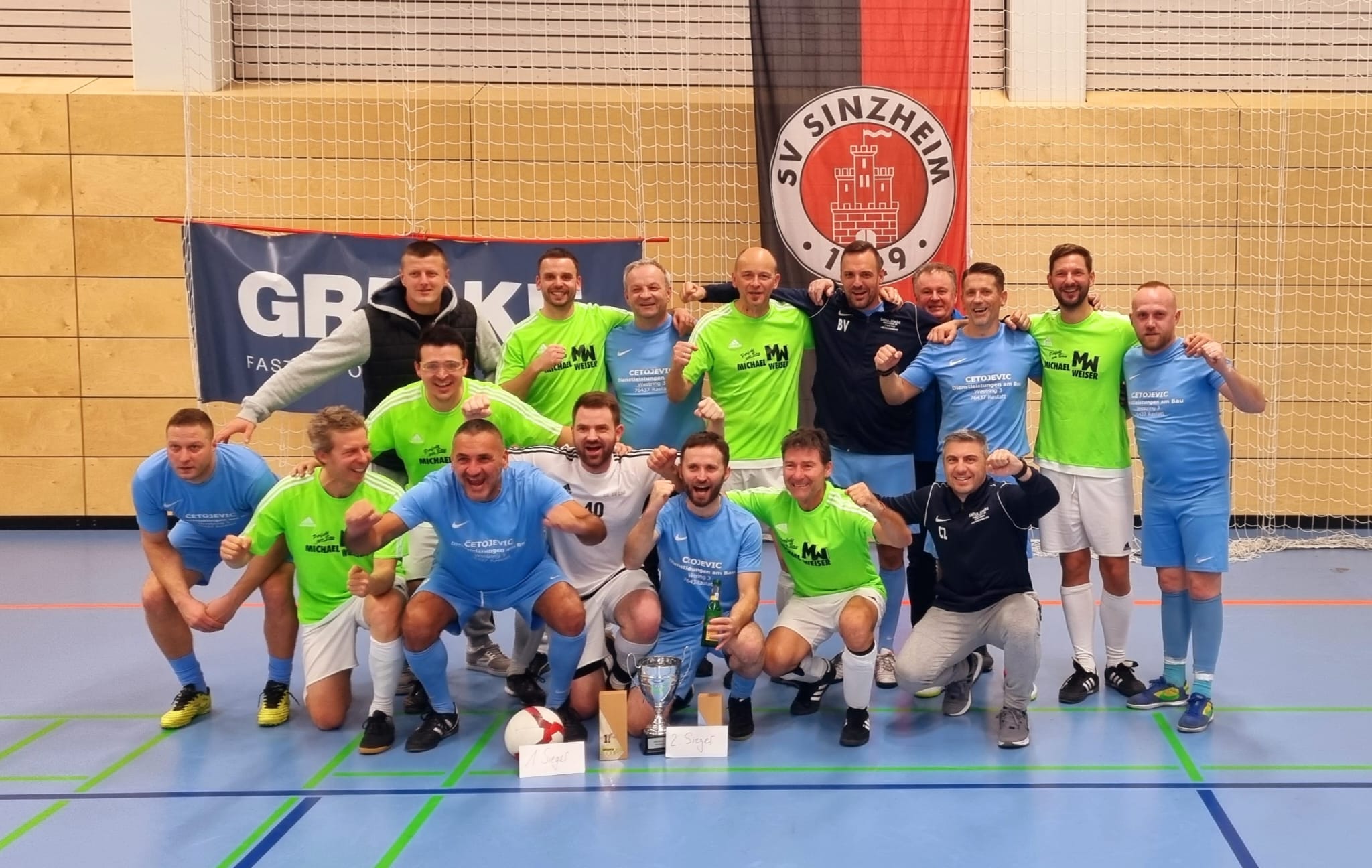 Read more about the article Alte Herren: 5. Futsal-Cup in Sinzheim