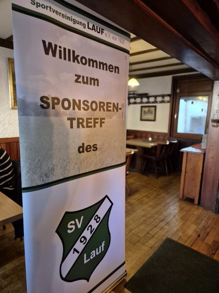 Read more about the article 3. Sponsorentreff des SV Lauf